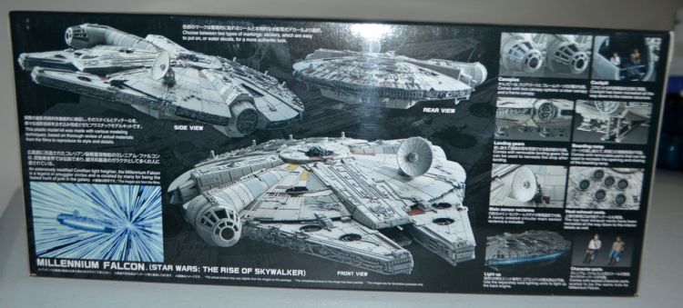 Bandai Star Wars 1:144 Model Kit Millennium Falcon The Rise of Skywalker #3