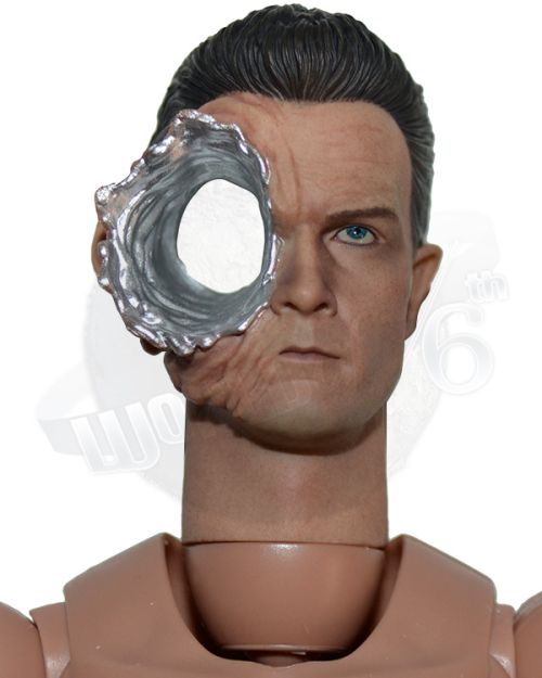 Present Toys Police Robot T-1000: Head Sculpt & Figure Body (Robert Patrick)