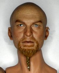 Dam Toys Ghost Series Titans PMC Frank Casey: Figure Body with Head Sculpt