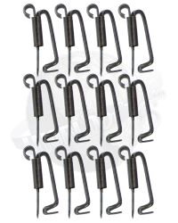 Soldier Story USMC 2nd Marine Division Operation Desert Saber Kuwait 1991: Alice Clips x 12 (Metal)