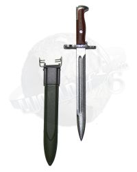 Soldier Story WWII U.S. 101st Airborne Div. 1st Battalion 506th PIR, Private First Class: M10 10” Bayonet