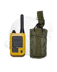 Soldier Story Tom Clancy's The Division 2 Agent Brian Johnson: Mini Radio (Yellow) with Pouch (OD)