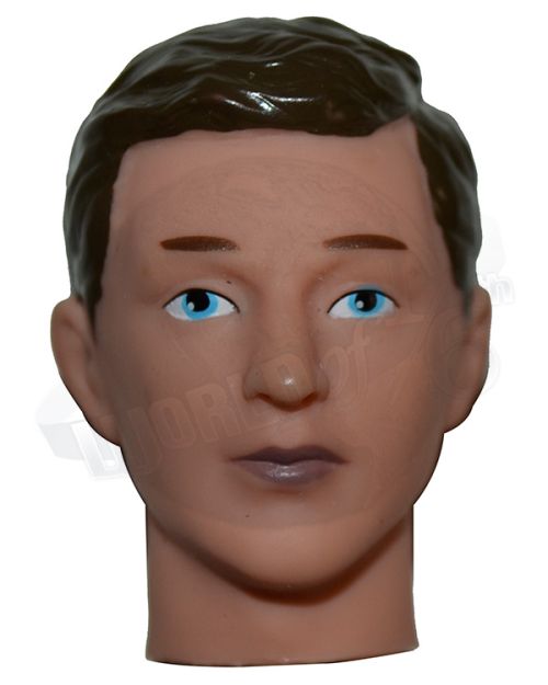 Toy Soldier Brunette Head Sculpt