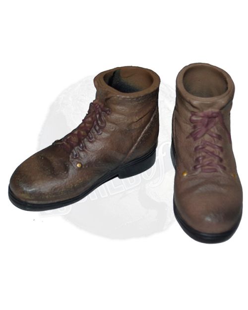 Dragon Models Ltd. WWII USMC Service "Rough Out" Boots (Molded)