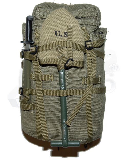 Blue Box Toys WWII US Army M1943 Field Pack Backpack (OD)
