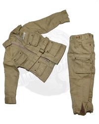 DiD Toys WWII US Army Airborne Division Albert Ross: Uniform Jacket & Trousers