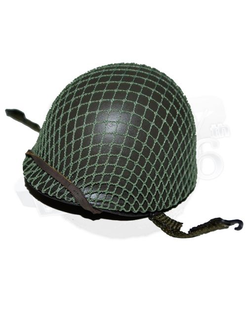 Blue Box Toys WWII US Army M1 Helmet with Netting (Metal)