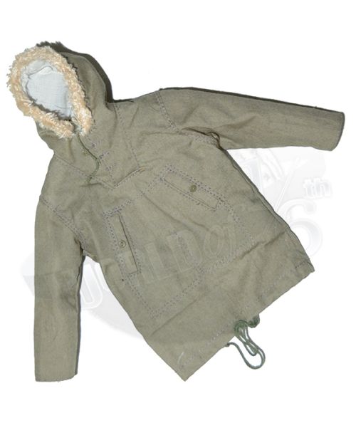Blue Box Toys WWII US Army Parka with Fur Hood & Sleeves