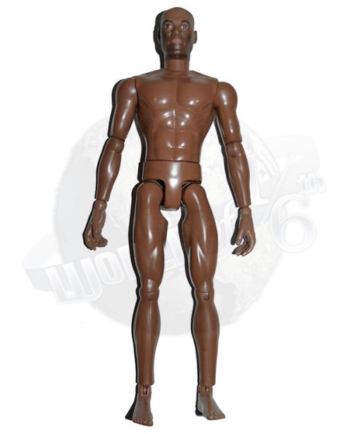 Black Head Sculpt & Figure Body (Larry Fishburne Likeness) #2