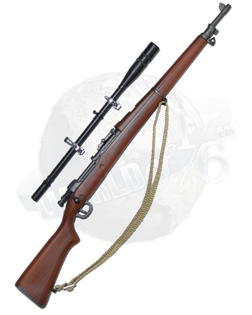 Dragon Models Ltd. WWII US Army M1903 Sniper Rifle with Scope & Canvas Sling