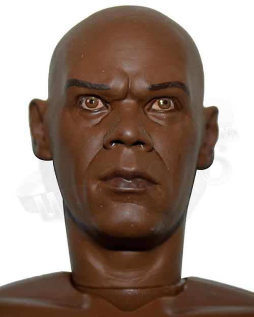 Sideshow Collectibles Star Wars Mace Windu Head Sculpt & Figure Body (Samuel Jackson)