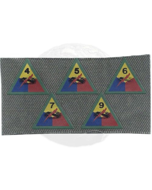 Dragon Models Ltd. WWII US Army Tanker Patch Set