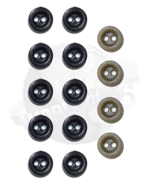 Battlegear Toys Buttons (Black)