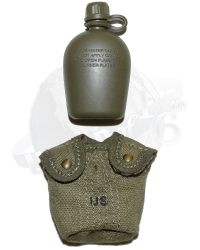 UJINDOU U.S. Army 25th Infantry Division Vietnam War: M1956 Canteen & Cover