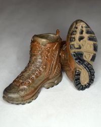 VTS TOYS - Wasteland Ranger: The Road to Hell: Combat Boots With Peg Inserts (Worn) Clearance On Sale!