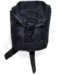 Virtual Toys Dark Soldier: Black Molle Large Pouch Snap Click Flap