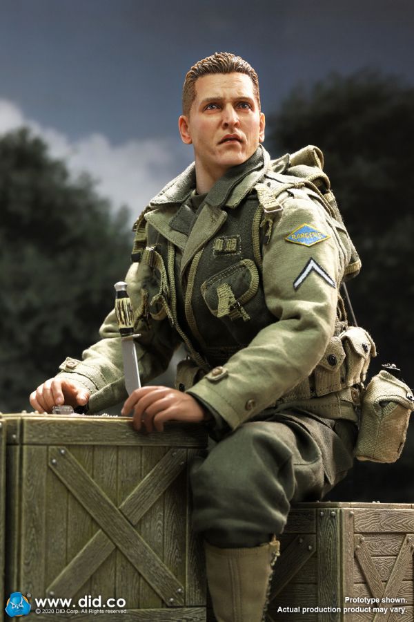 DiD Toys WWII US 2nd Ranger Battalion Series 4 Private Jackson #13