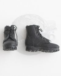 Toy Soldier Leather Tactical Short Boots