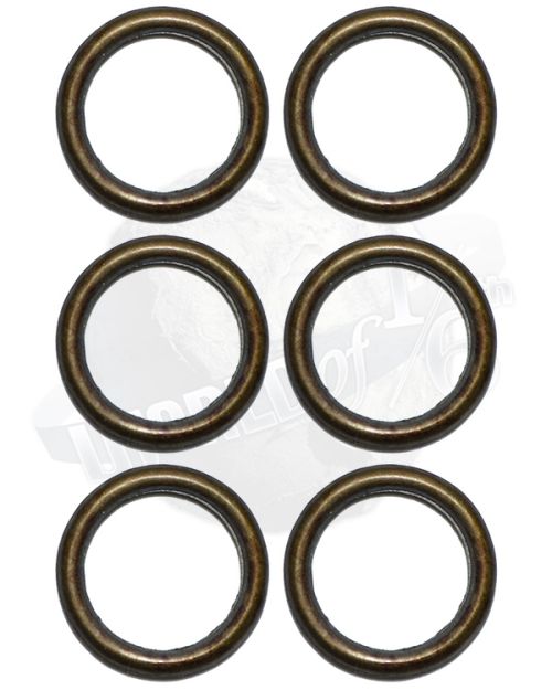 Chinese Kung Fu Tai Chi Iron Bracelet Rings (Metal)