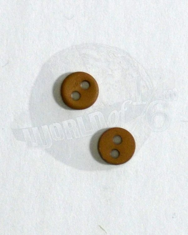 Medium Sized Buttons x 2 (Khaki)