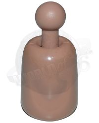 Hot Toys Thick Tan Skinned Neck with Neck Post