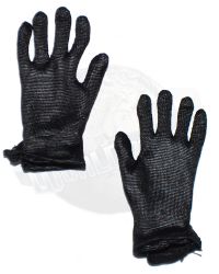 DiD Chicago Gangster II Robert: Cloth Gloves (Black)