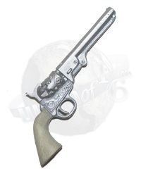 Revolver 1851 Navy with Pearl Handle (Silver Finish)