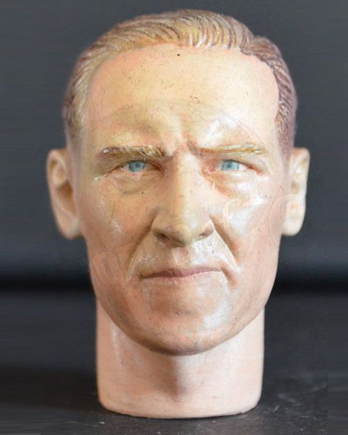 Dragon Models Ltd. German Head Sculpt (Painted Poorly)
