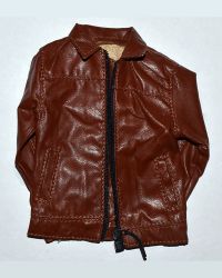 Brother Production Present Live Free Johnny: Leather Jacket (Brown)