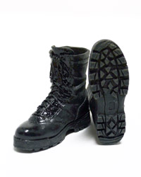 Virtual Toys Dark Soldier: Tactical Combat Boots (Black)