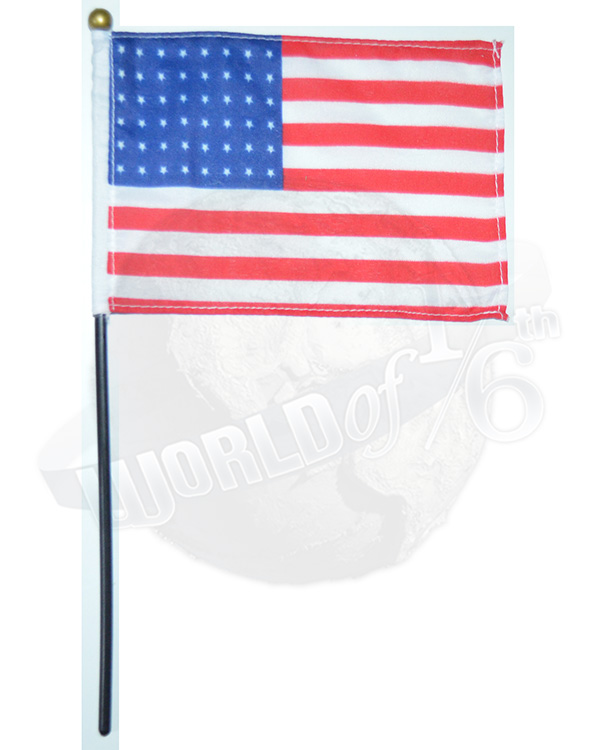 GI Joe George S. Patton: US Flag on Pole
