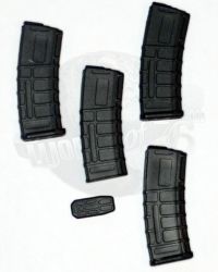Soldier Story US Army/SAW Gunner in Afghanistan: Magpul Clips x 4 With Removable Buttplate