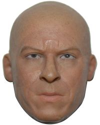 MC Toys PMC Private Military Contractor & Dog: Head Sculpt (Vin Diesel)