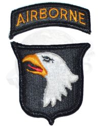 1:1 Scale Authentic WWII 101st Airborne Embroidered Patch