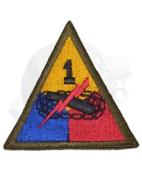 HASBRO GI Joe General Patton's 1:1 Scale US First Army Patch