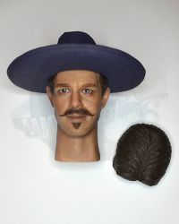 Redman Toys The Cowboy Doc: Headsculpt With Cowboy Hat & Hair Replacement