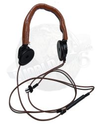 Dragon Models Ltd. WWII US Army Air Force Pilot Radio Communication Headphones With Cable