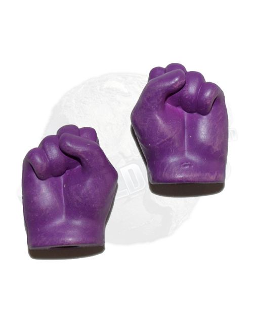 Sideshow Collectibles The Joker Gloved Fisted Hand Set (Purple) #2