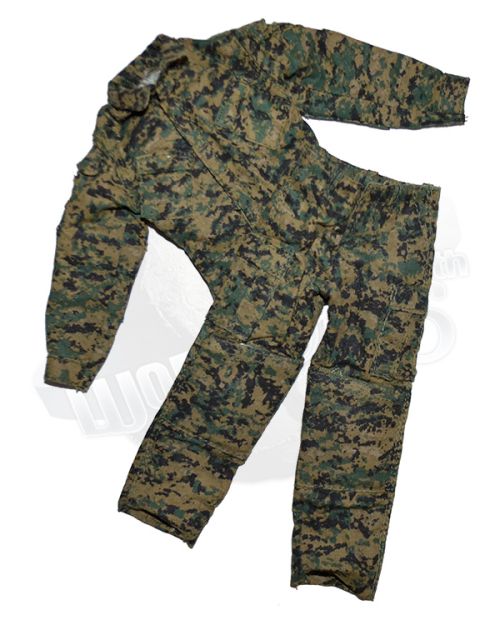 Dragon Models Ltd. Modern Warfare Digital Camouflage Uniform Shirt & Trousers