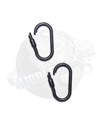 Modern Military Carabiners x 2 (Silver)