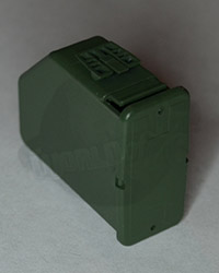 Soldier Story Navy Seal MK46 MOD1 Gunner: 200rd Ammo Box (OD)
