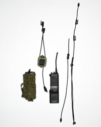Soldier Story FBI HRT Hostage Rescue Team: Quietops Headset With Saber Radio