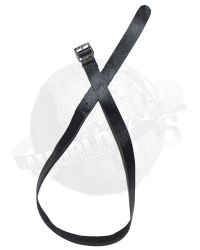 DiD Chicago Gangster II Robert: Leather Belt With Metal Buckle (Black)