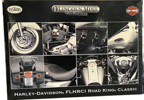 Testors The Franklin Mint 1/6 Scale Harley-Davidson FLHRCI Road King Classic Model Kit #2