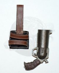 Wolf King Western Story Redhead Denny: Large Barrel Pistol With Holster