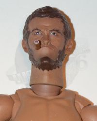 Wolf King Western Story Redhead Denny: Figure Body With Head Sculpt & Cigar (Hands Included, No Feet)